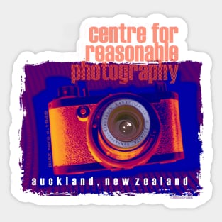 centre for reasonable photography Sticker